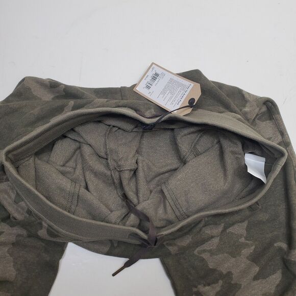 Prana Ankle Pant Sage Camo Green Print Hemp Relaxed Fit Pockets Women's XL NWT - Picture 9 of 16